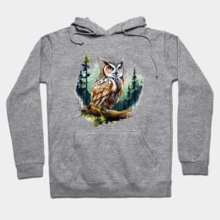 Great Horned Owl Hoodie